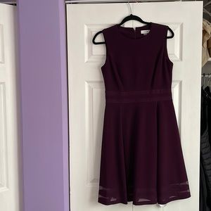 Calvin Klein Maroon Dress
